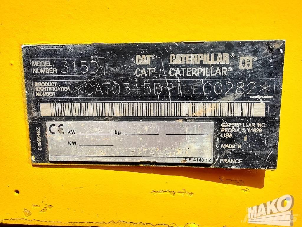 CAT 315 D 履带挖掘机