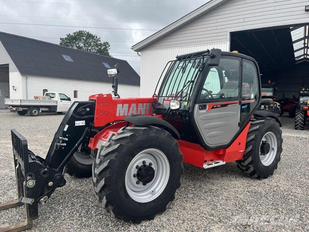 Manitou MT733 伸缩臂叉装车|叉装车
