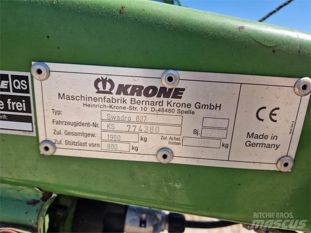 Krone Swadro 807 料堆整形机