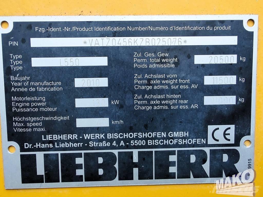 Liebherr L 550 轮式装载机