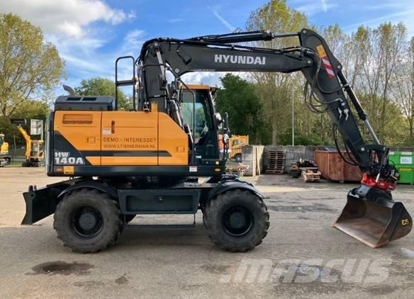 Hyundai HW140A 轮式挖掘机