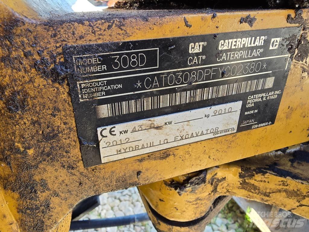 CAT 308 D 中型挖掘机