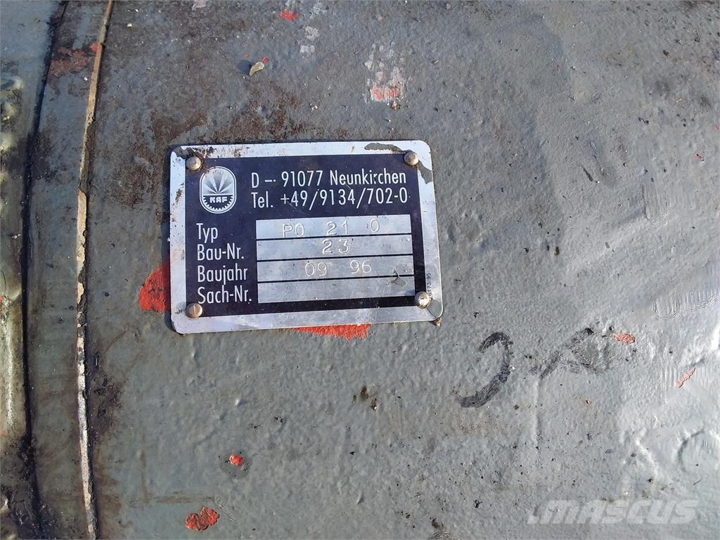 Ponsse Cobra HS-10 传动装置