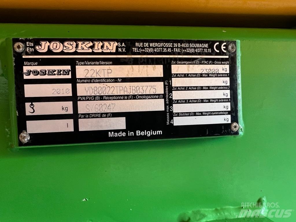Joskin 22KTP 倾卸拖车