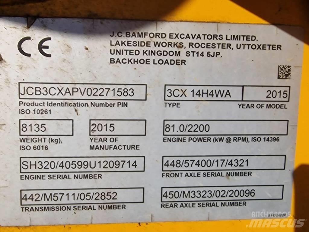 JCB 3 CX ECO 反铲装载机