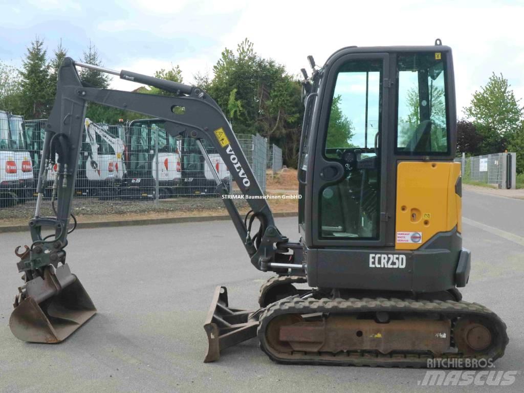 Volvo ECR 25 D 小型挖掘机