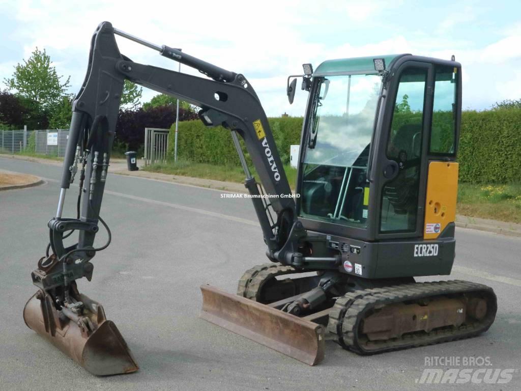 Volvo ECR 25 D 小型挖掘机