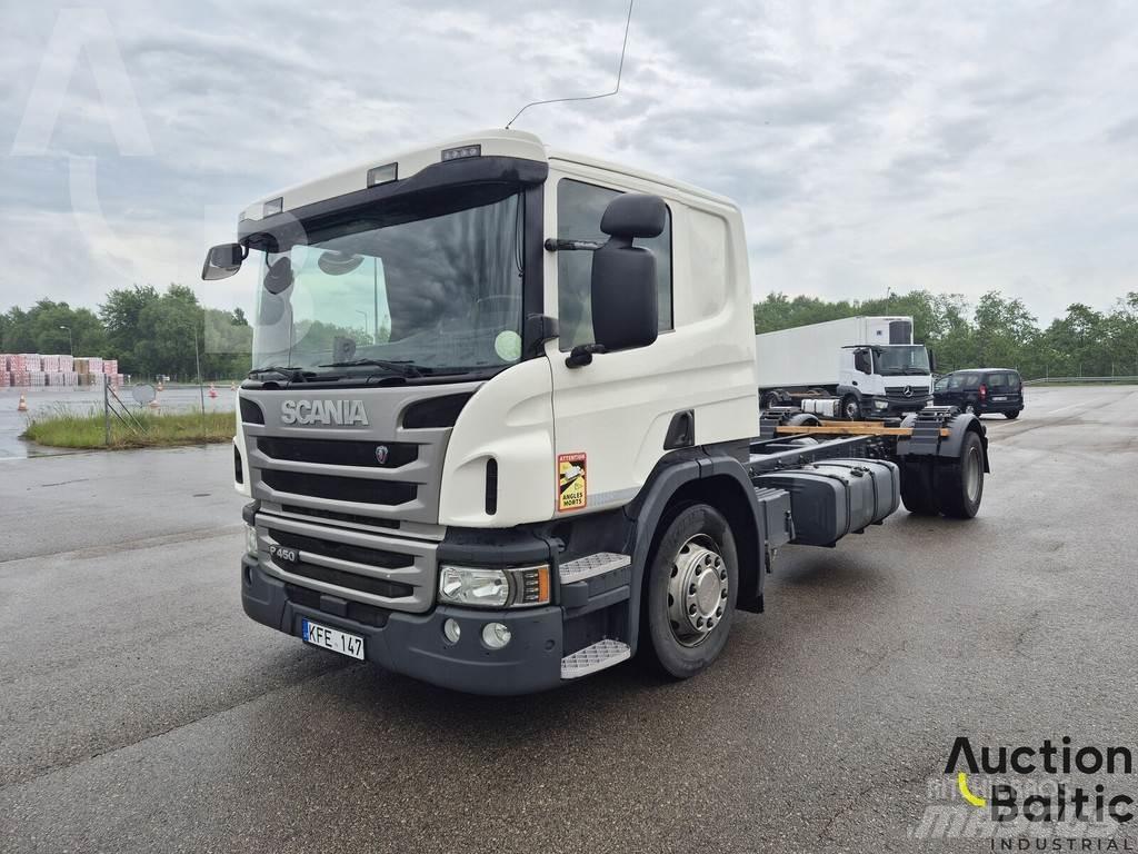 Scania P 450 平板车