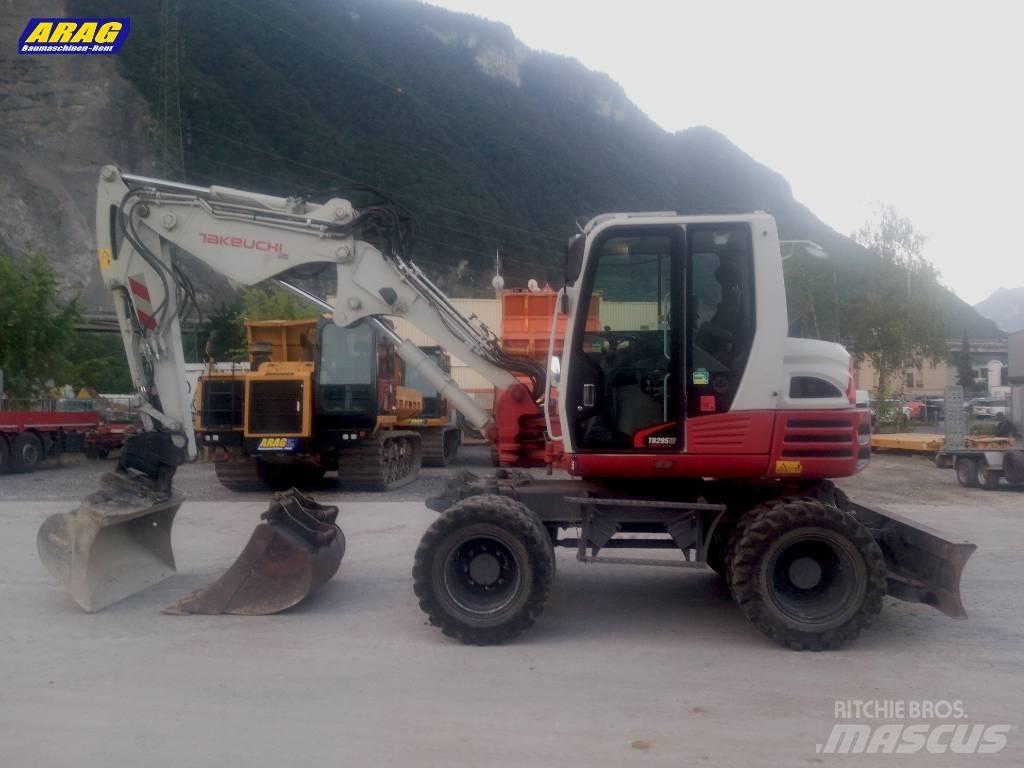 Takeuchi TB 295 W 轮式挖掘机