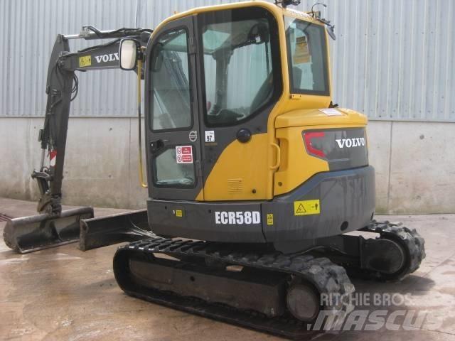 Volvo ECR 58 D 小型挖掘机