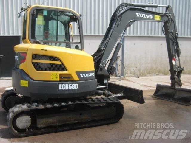 Volvo ECR 58 D 小型挖掘机