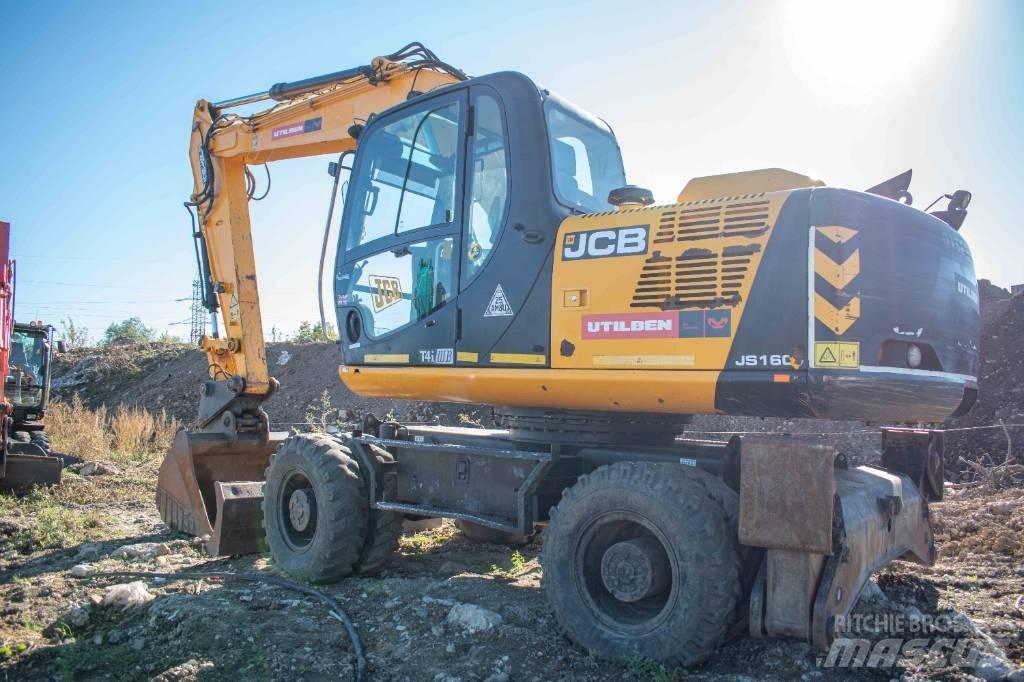 JCB JS160W 轮式挖掘机