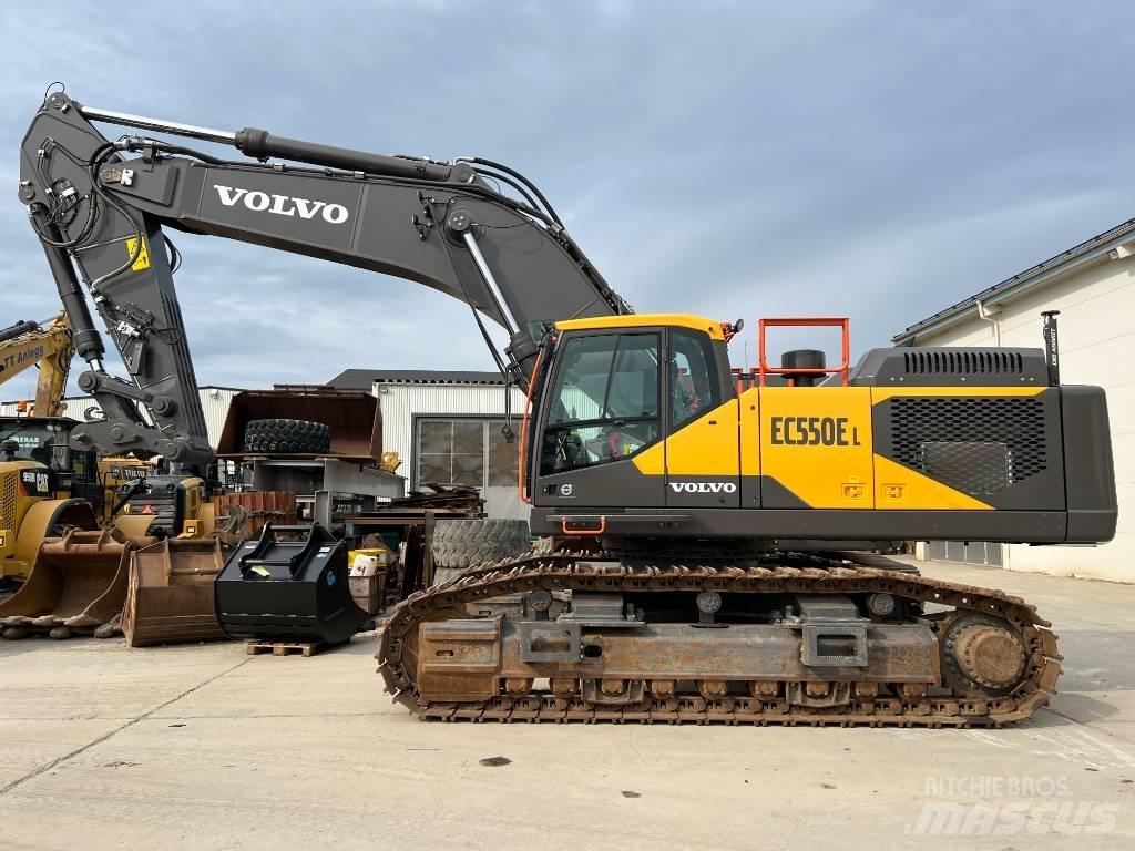 Volvo EC550EL 履带挖掘机