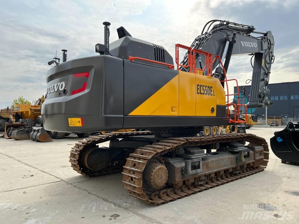 Volvo EC550EL 履带挖掘机