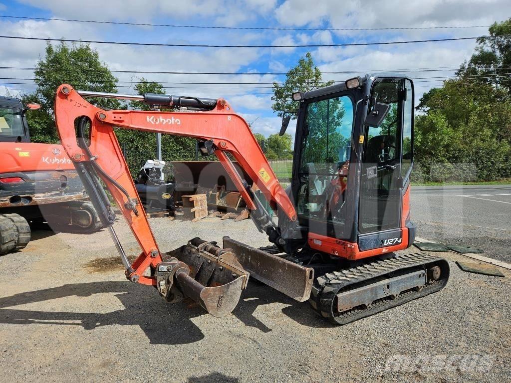 Kubota U 27 小型挖掘机
