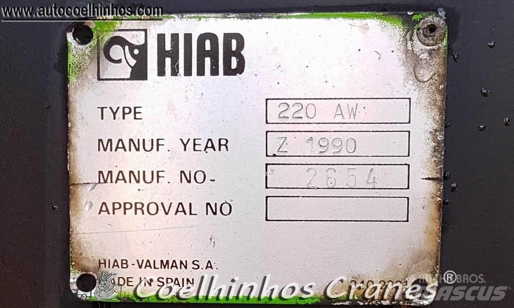 Hiab 220 AW 随车折臂吊