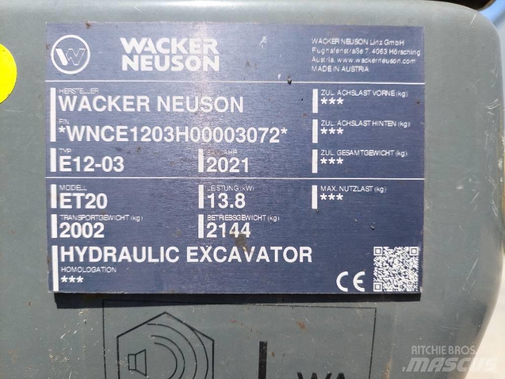 Wacker Neuson ET20 履带挖掘机