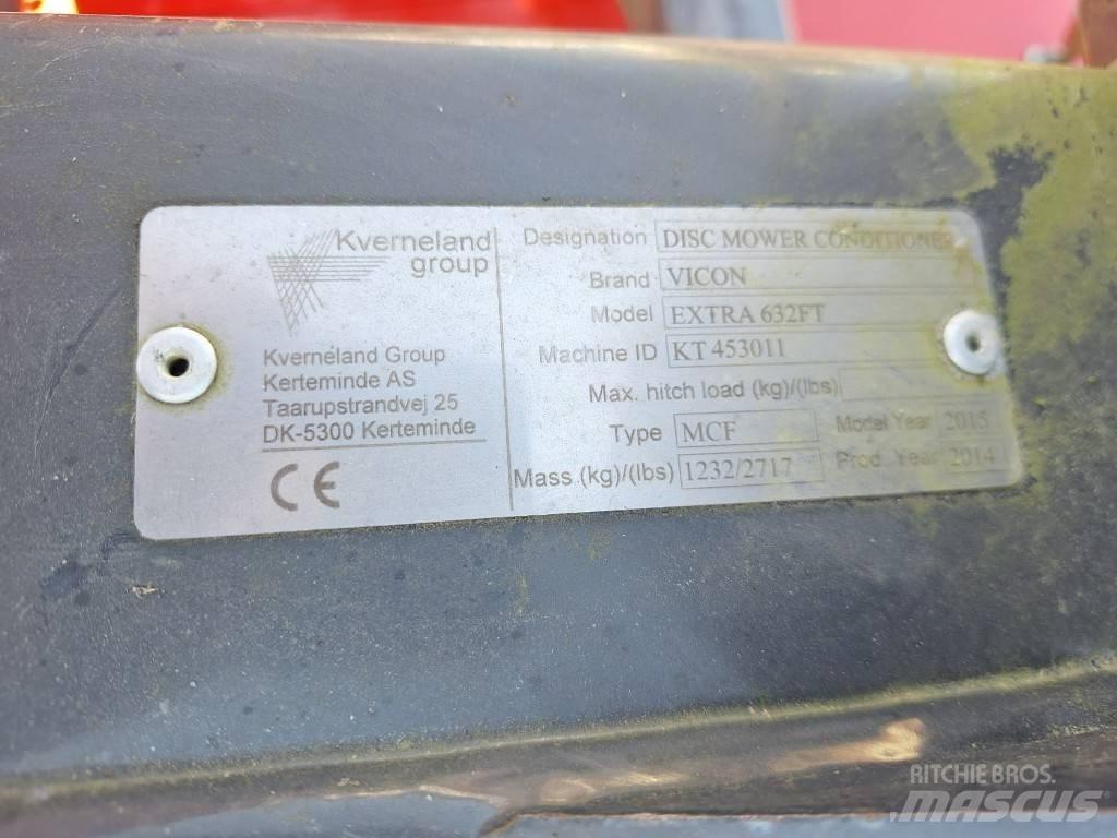 Vicon EXTRA 632FT 割草调节装置