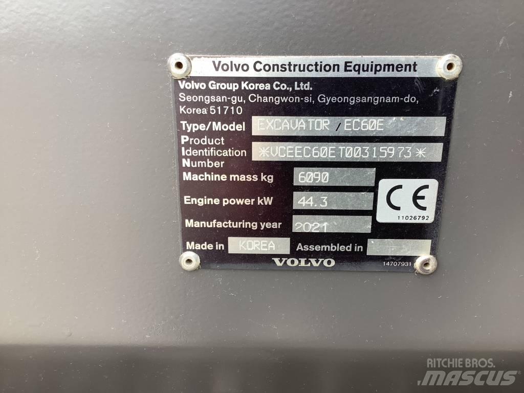 Volvo EC 60 E 履带挖掘机