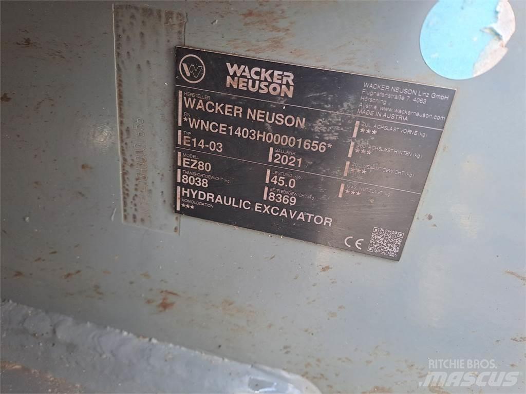Wacker Neuson EZ80 履带挖掘机