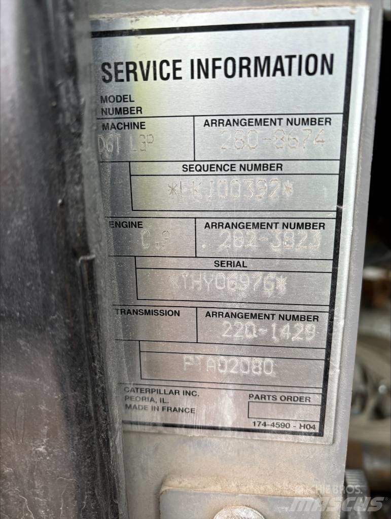 CAT D 6 T LGP 履带式推土机