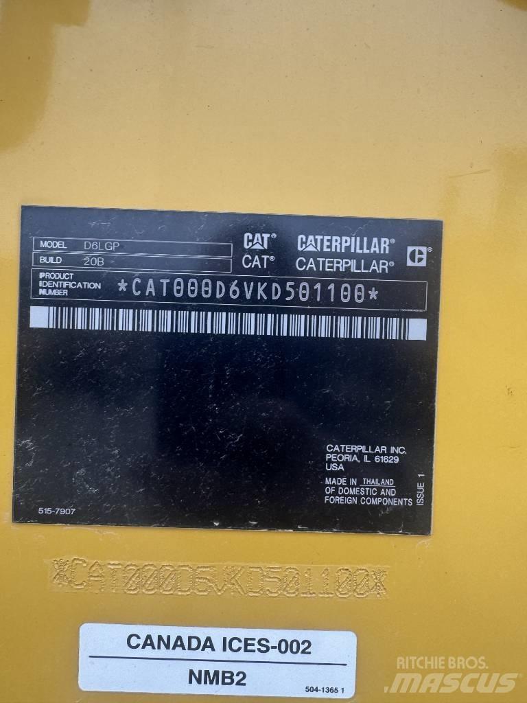 CAT D6 LGP 履带式推土机