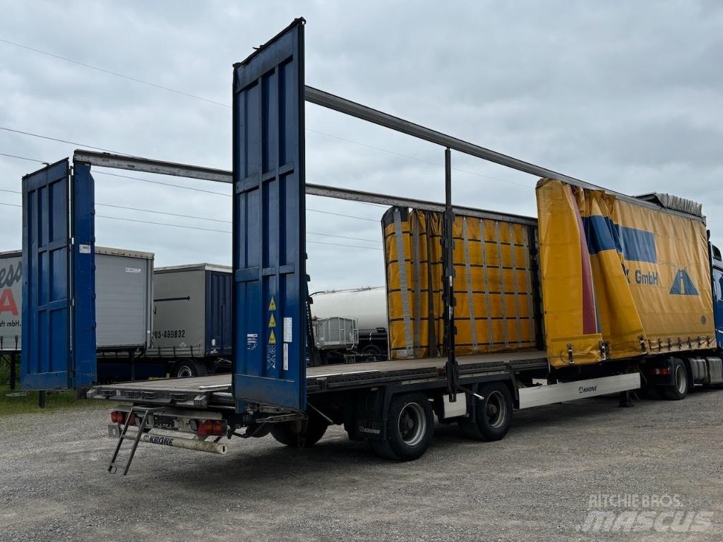 Krone Mega 2achs 侧帘半挂车