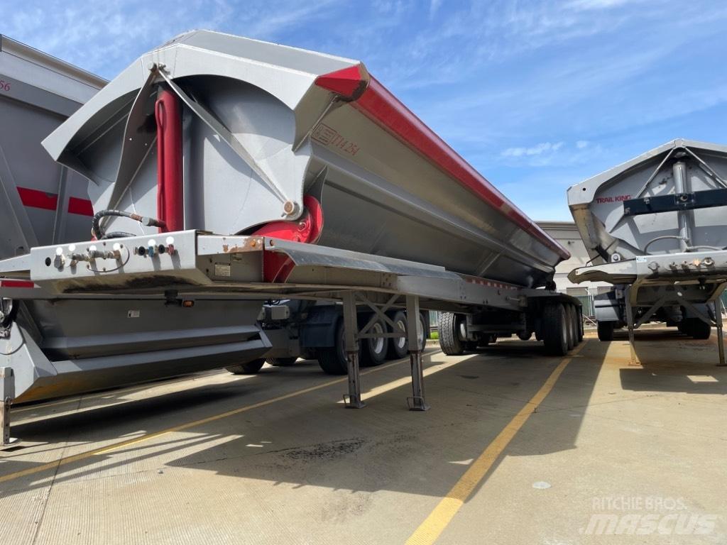  OSW 4 Axle Side Dump 自卸拖车