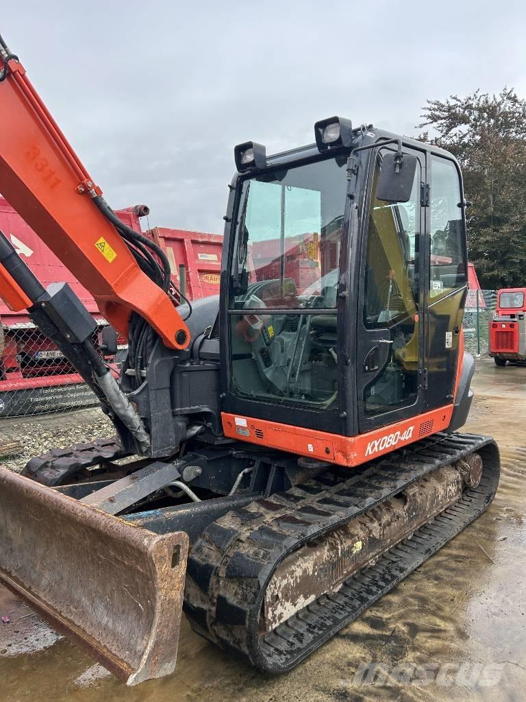 Kubota KX 080-4 中型挖掘机