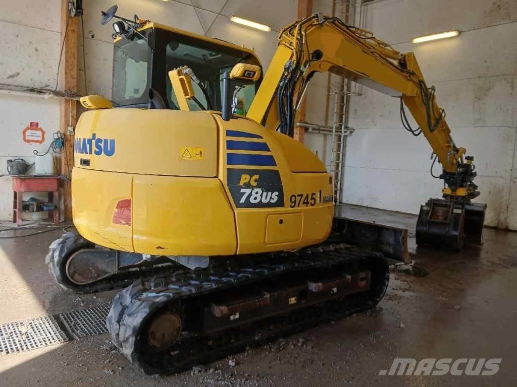 Komatsu PC78US-10 中型挖掘机