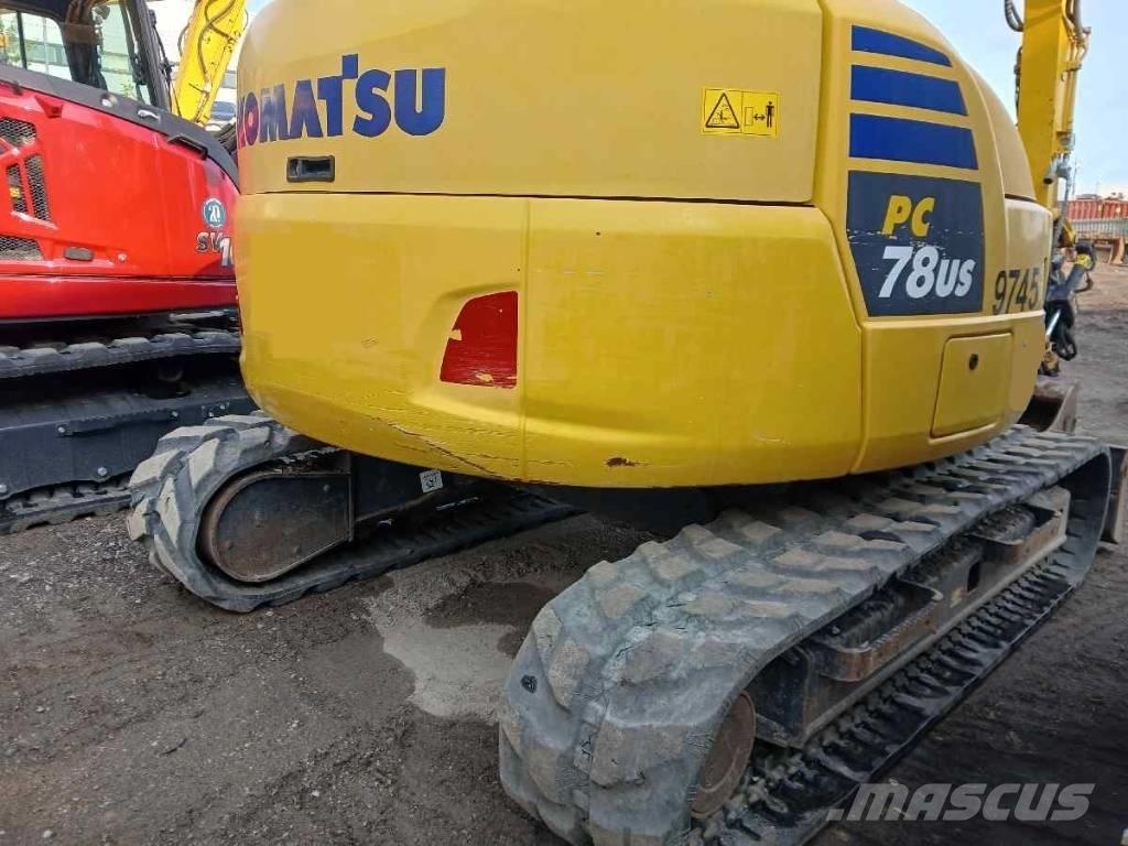 Komatsu PC78US-10 中型挖掘机