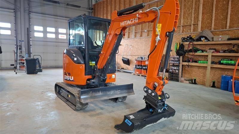 Hitachi ZX 26 U-6 小型挖掘机