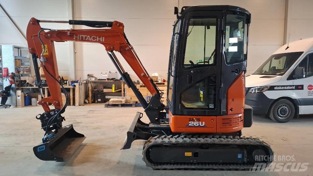 Hitachi ZX 26 U-6 小型挖掘机