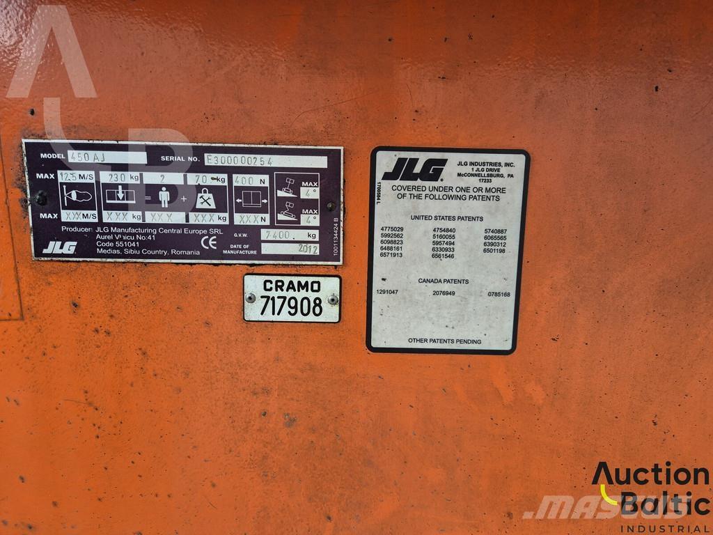 JLG 450 AJ II 曲臂高空工作平台