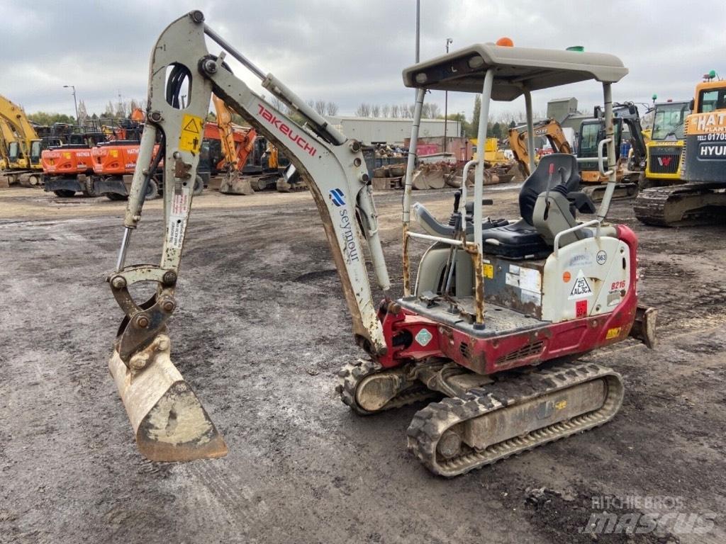 Takeuchi TB 216 小型挖掘机
