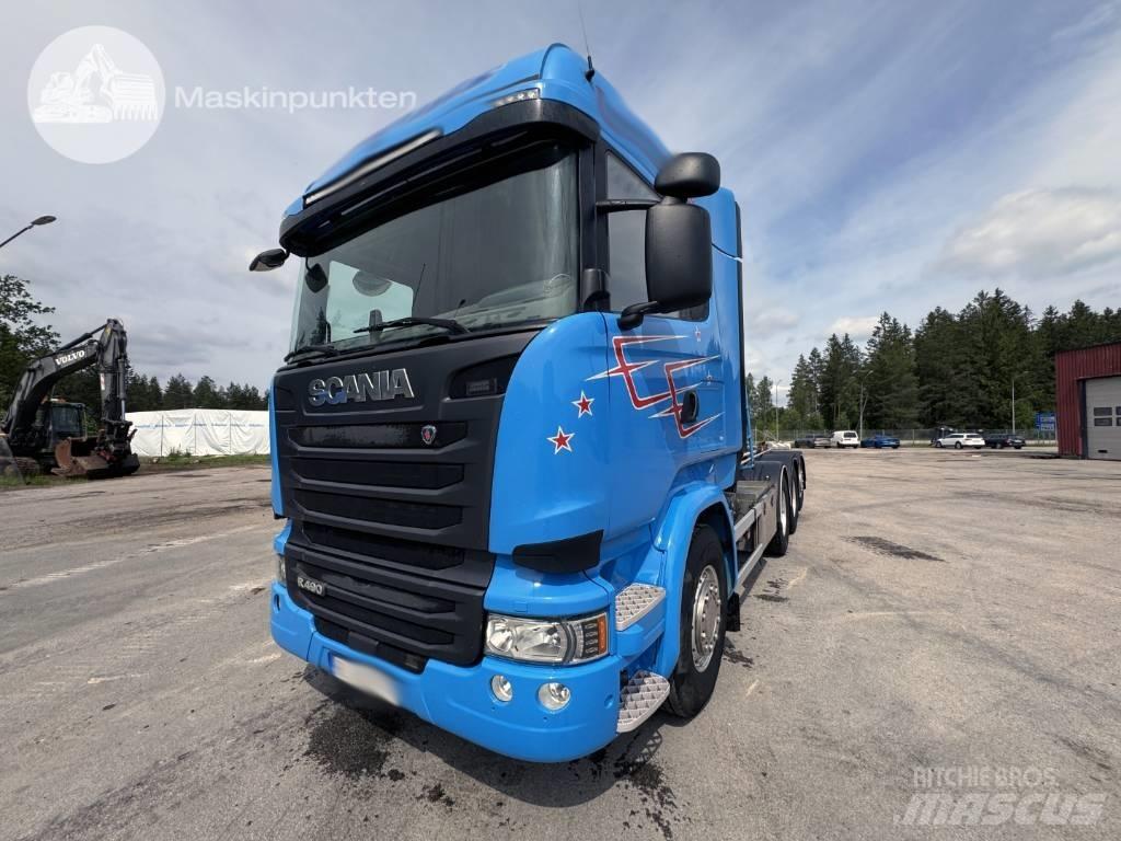 Scania R 490 LB 工程吊钩车