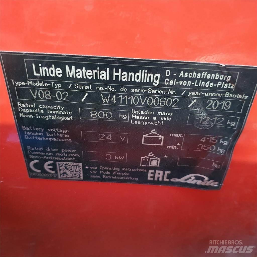 Linde V08-02 中端式装载机