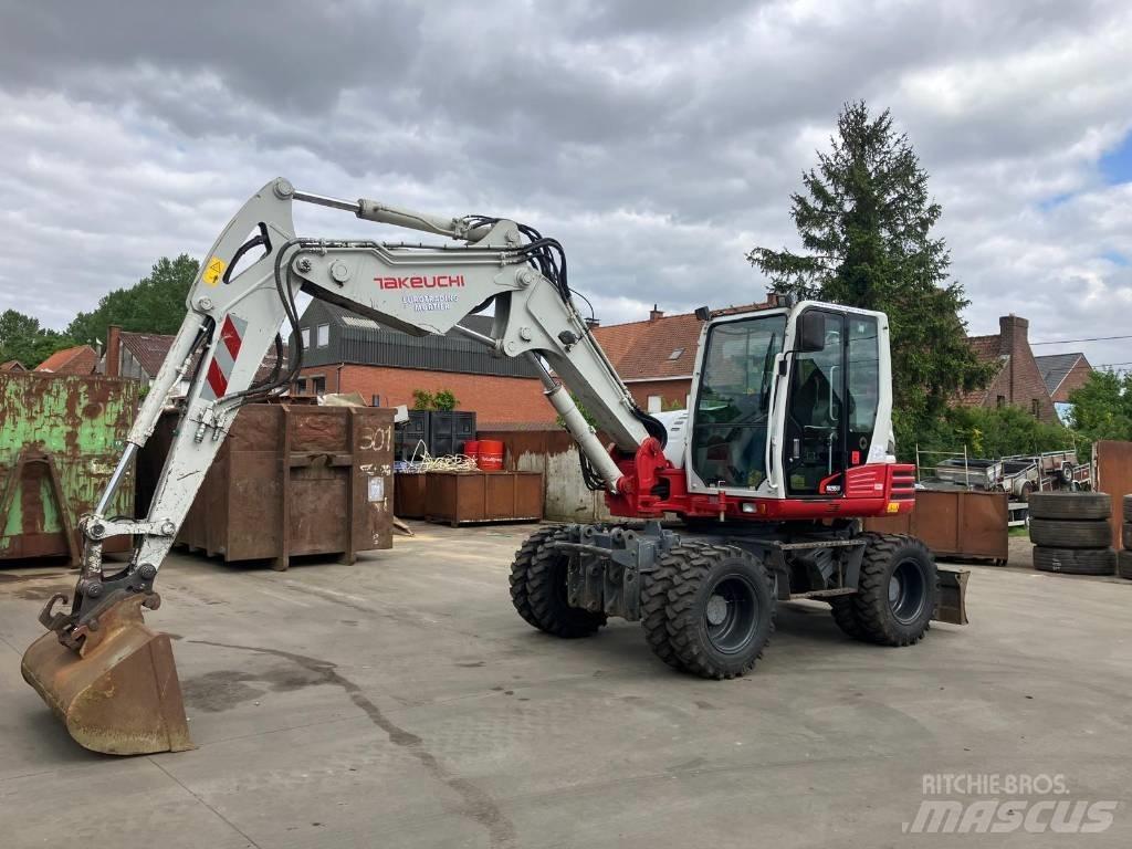 Takeuchi TB 295 W 轮式挖掘机