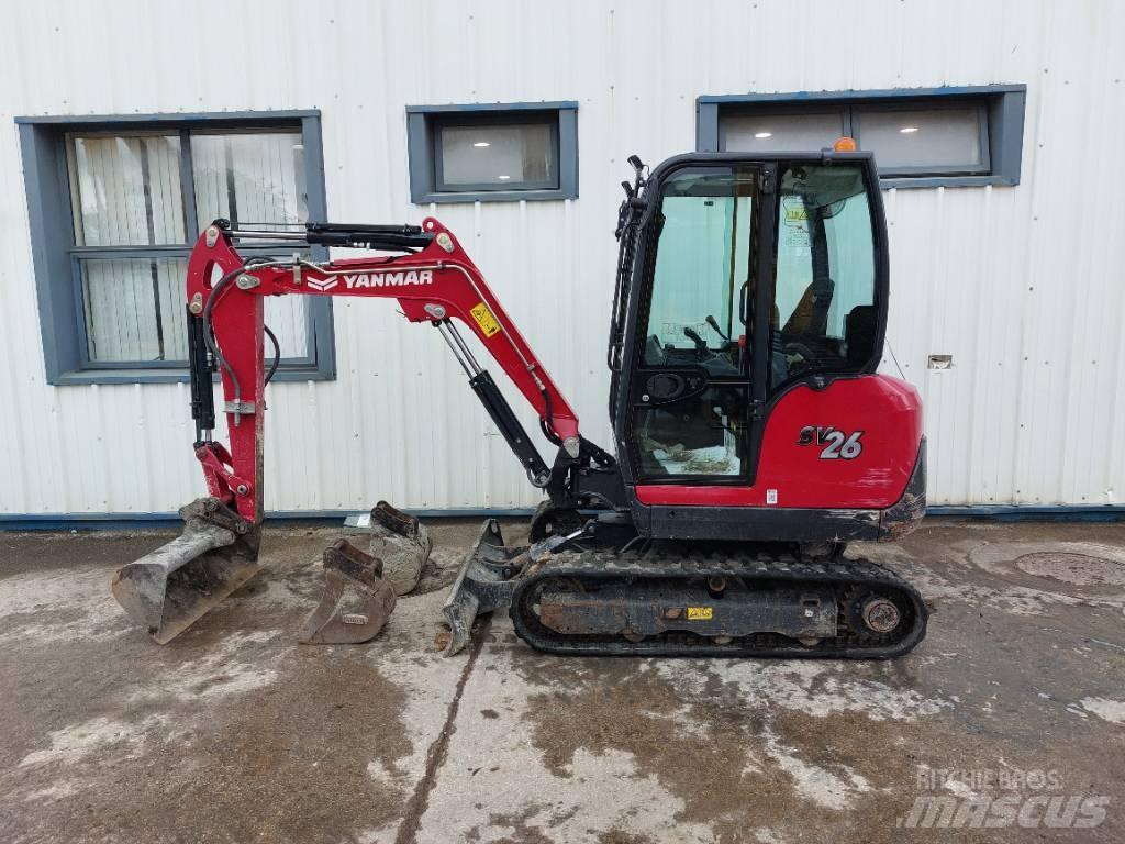 Yanmar SV26 小型挖掘机