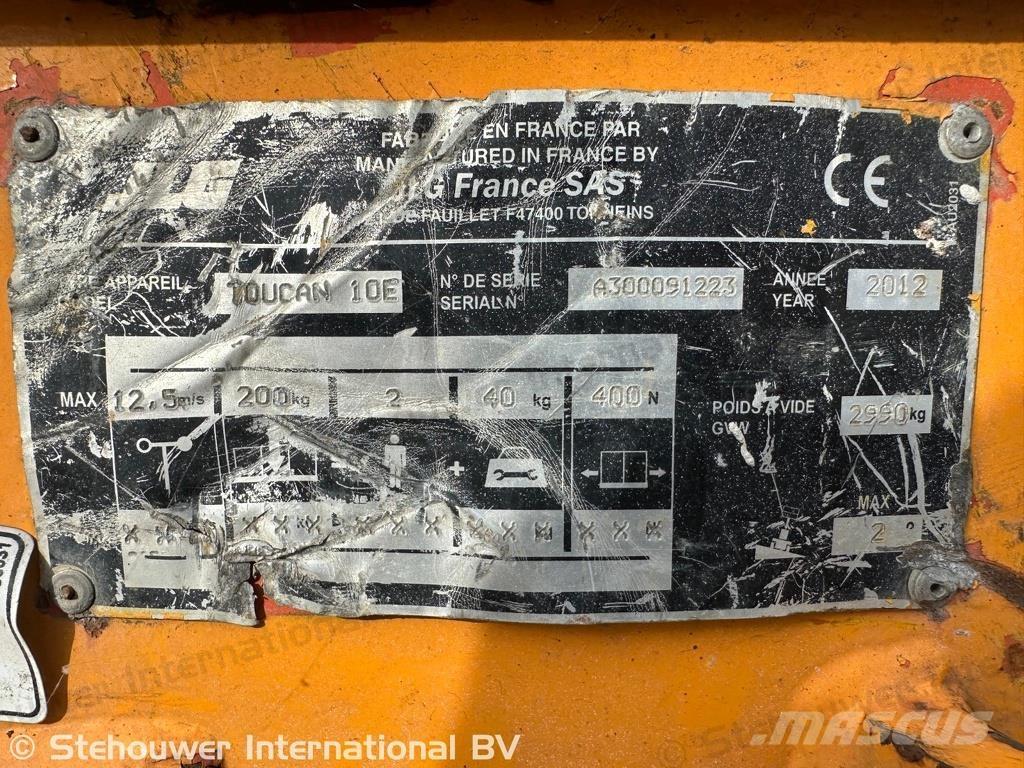 JLG Toucan 10E 其他升降机和高空作业平台