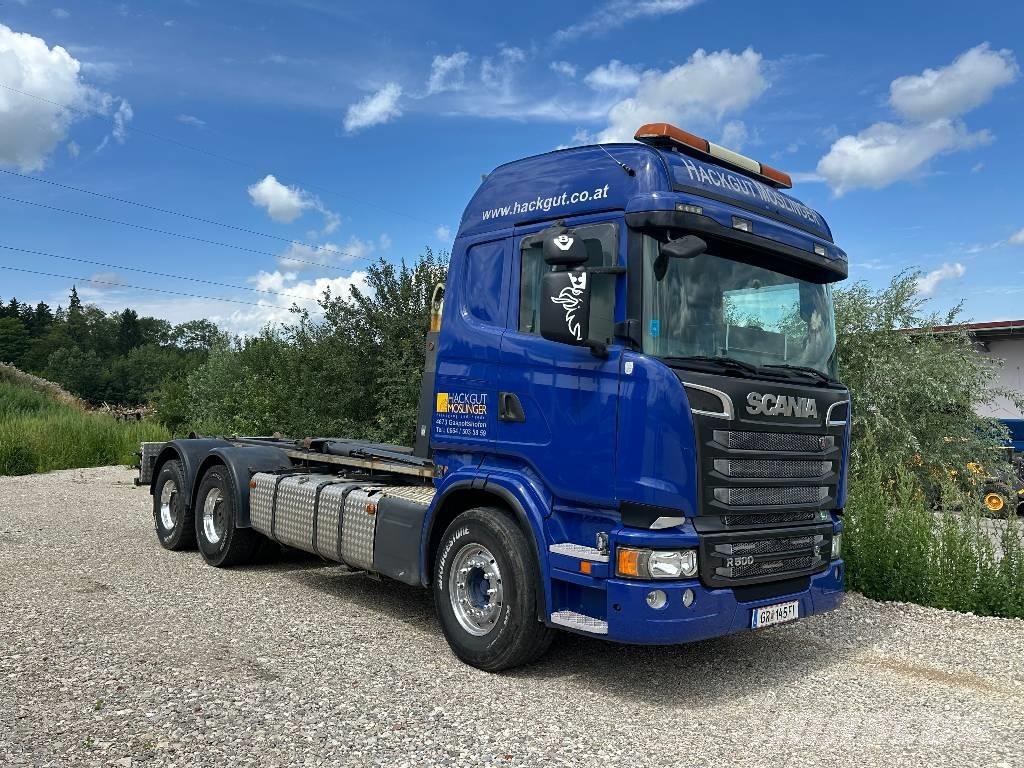 Scania R500 工程吊钩车