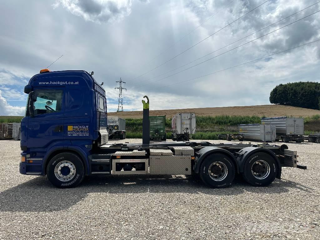 Scania R500 工程吊钩车
