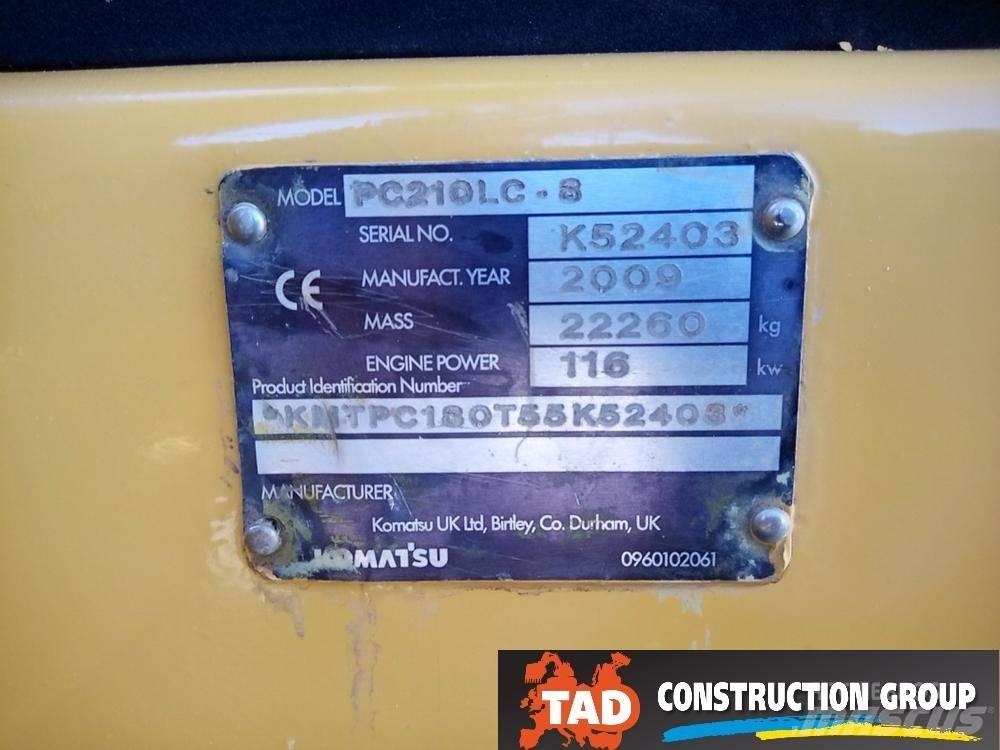 Komatsu PC210LC-8 履带挖掘机