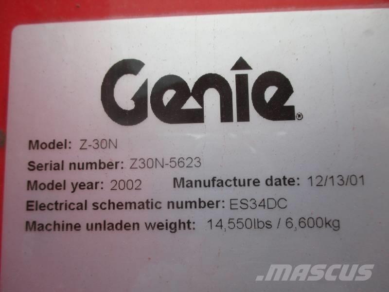 Genie Z 30 曲臂高空工作平台