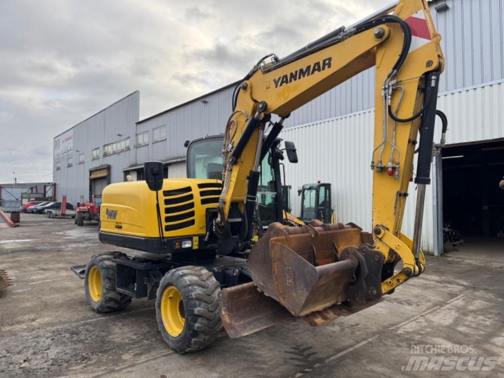 Yanmar B95W (40667) 轮式挖掘机