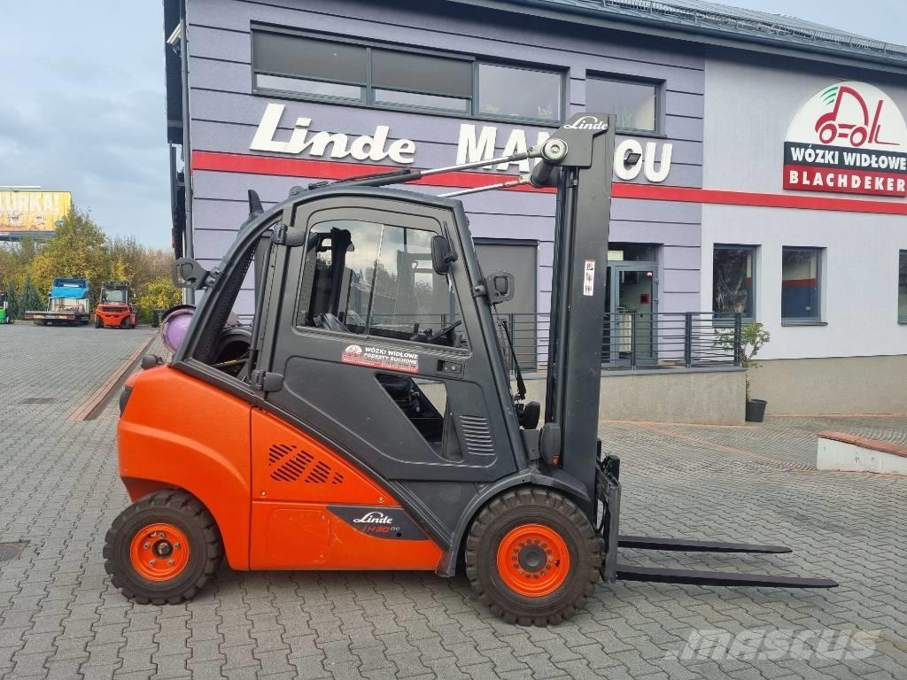 Linde H30T-02 天然气叉车