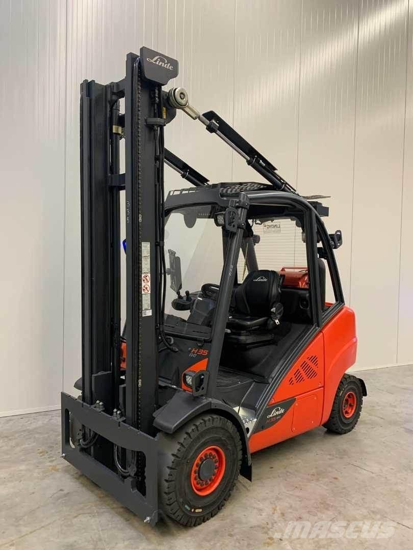 Linde H35T 天然气叉车