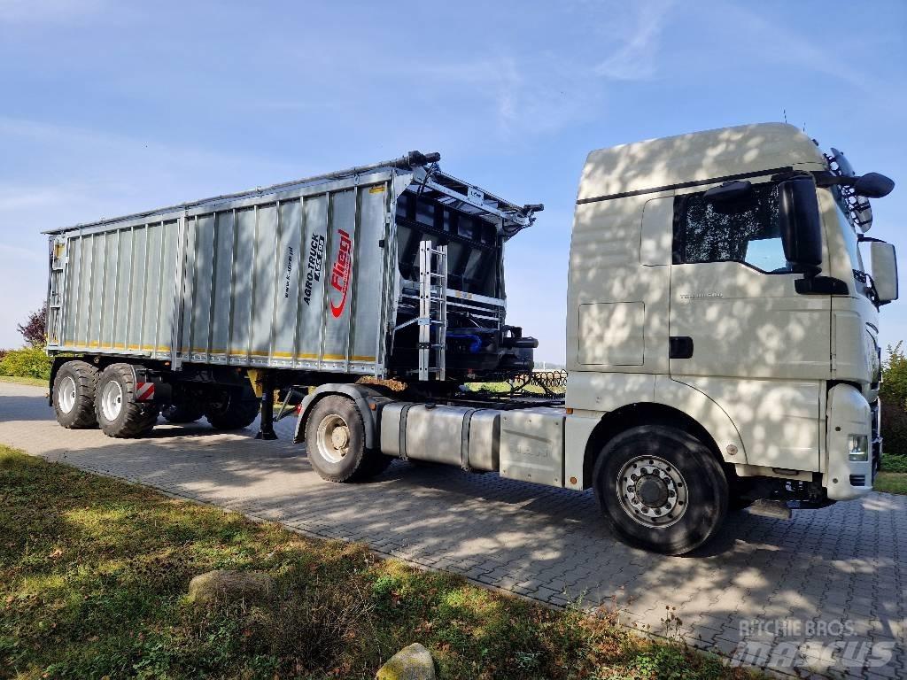 Fliegl ASS 298 箱式拖车
