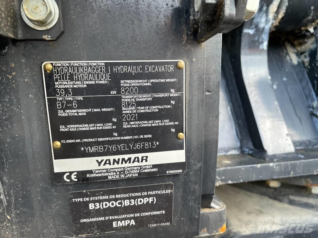 Yanmar B7 中型挖掘机