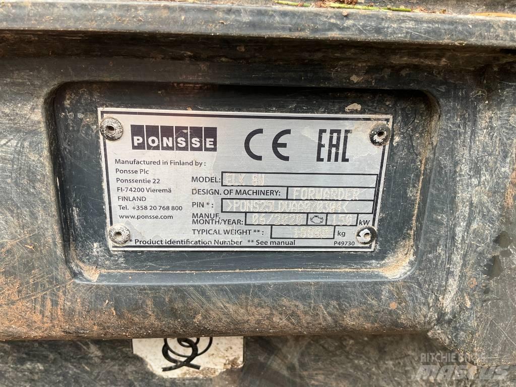 Ponsse ELK 8W 集运机